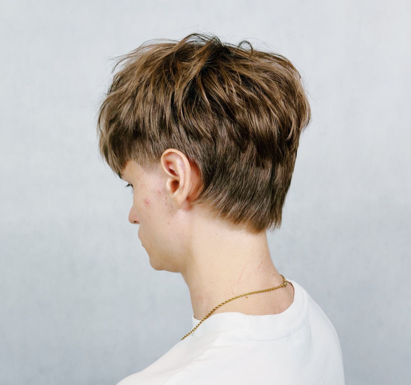 Textured Mullet with Graduation - photo 3