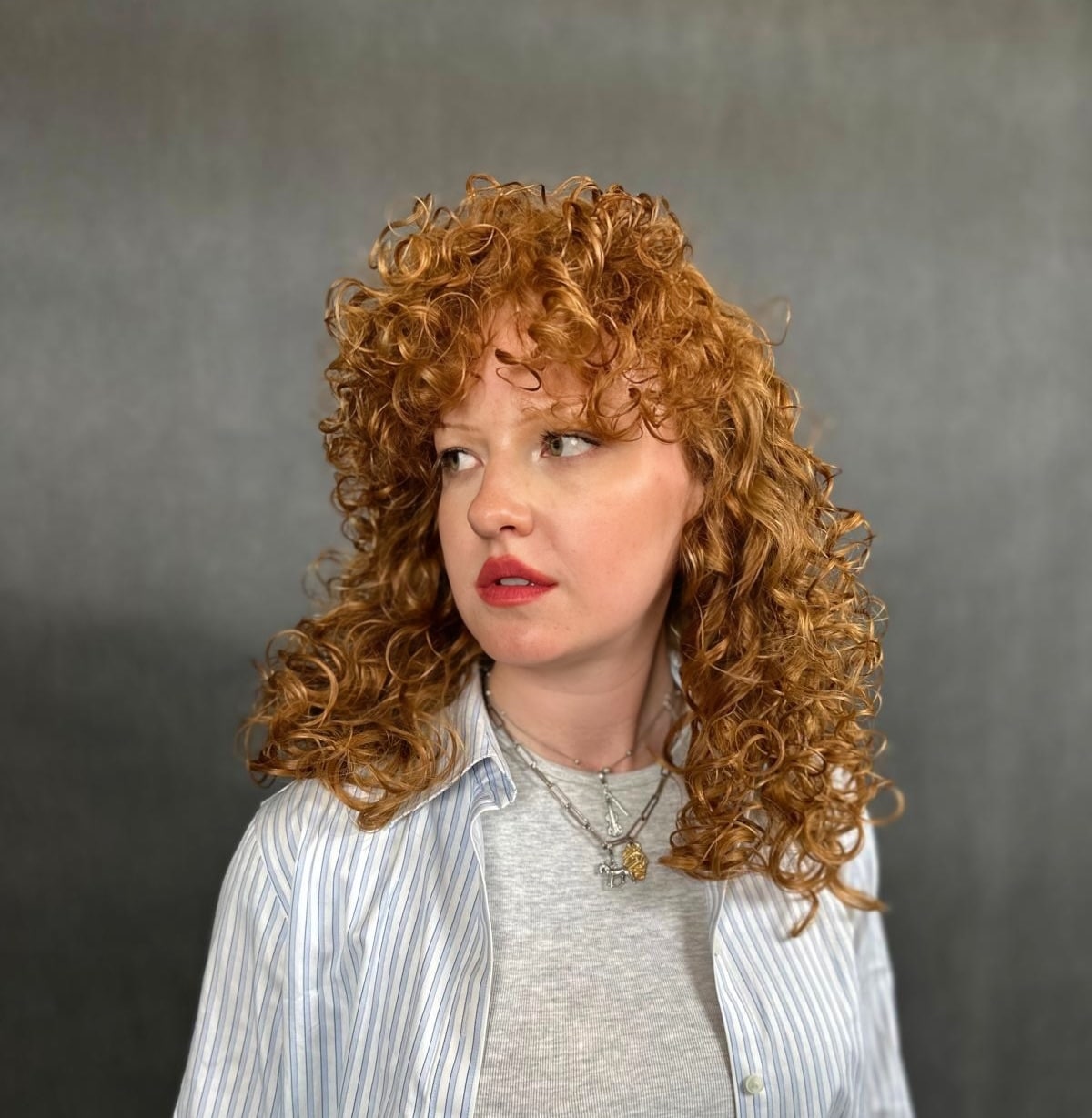 Textured Curly Haircut
