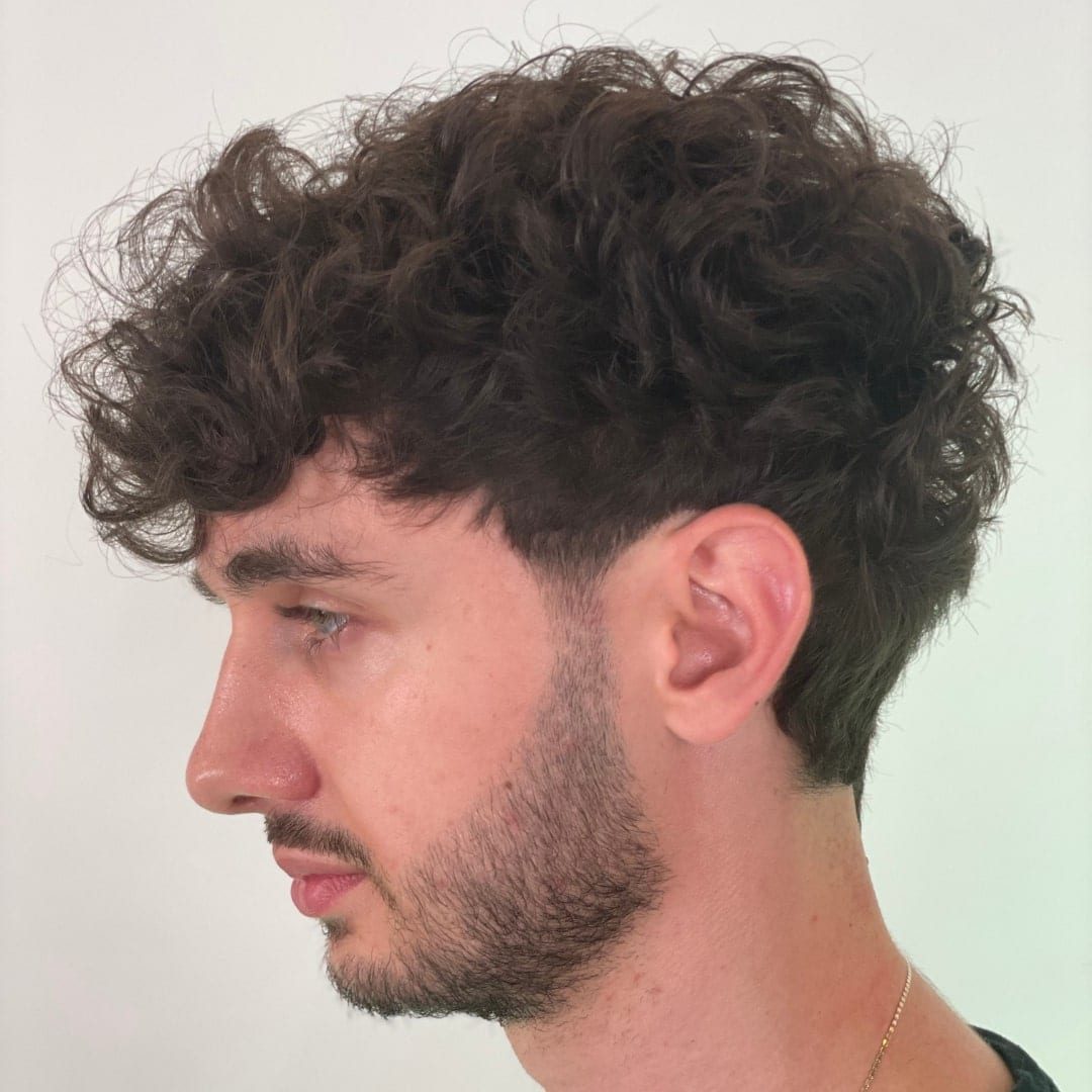 Messy Curly Hair