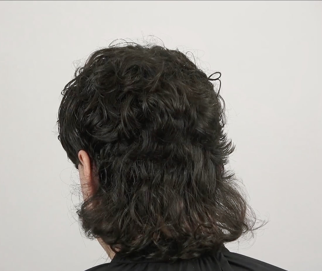 Curly Mullet with Disconnection - photo 3