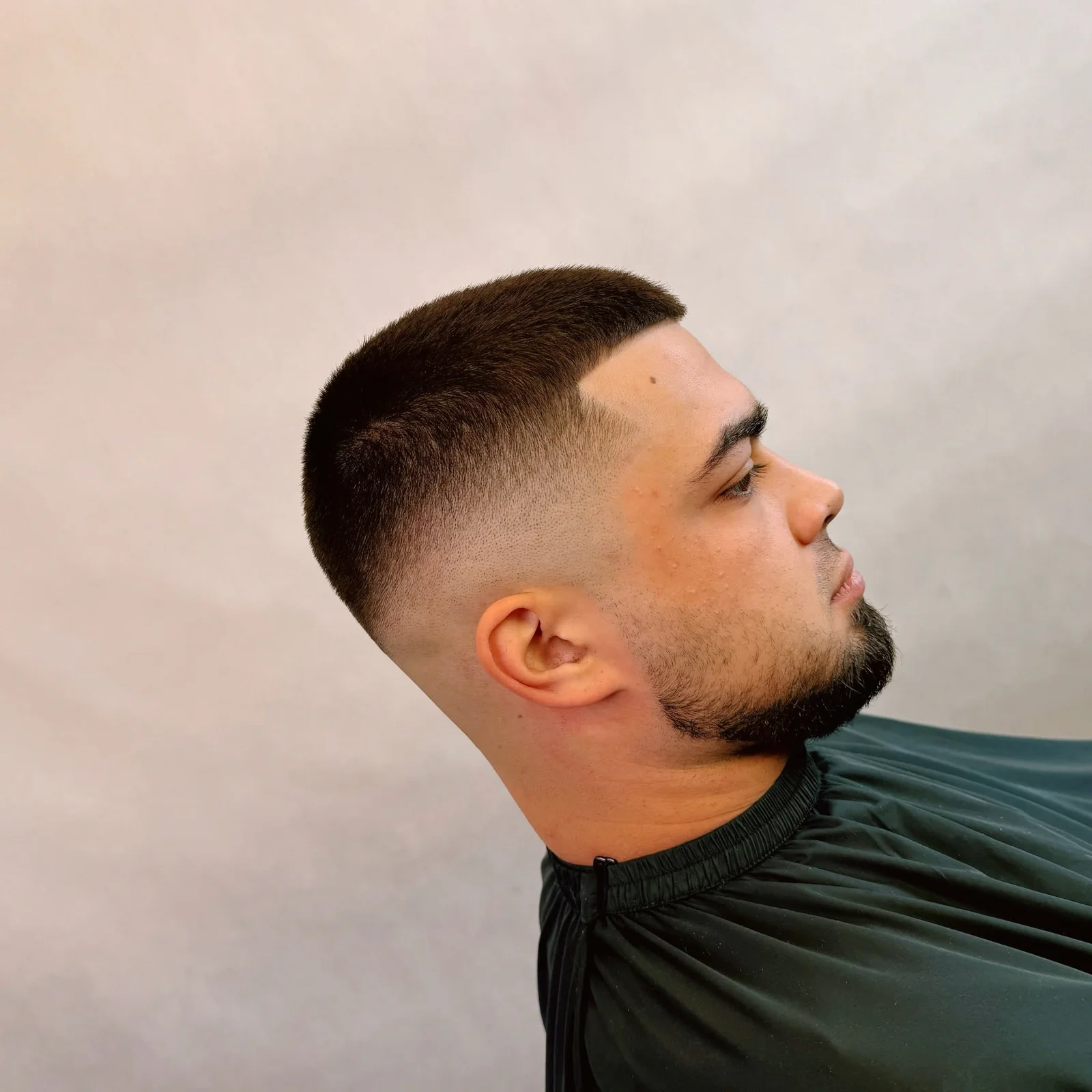 Buzz cut z hair tattoo