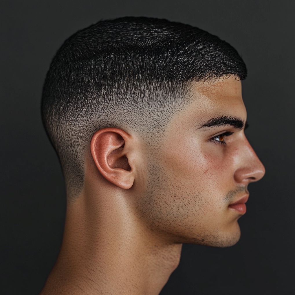 image showing how to create the perfect mid fade hairstyle