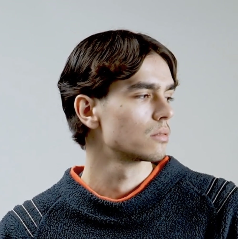 Middle part created at Connected Hair