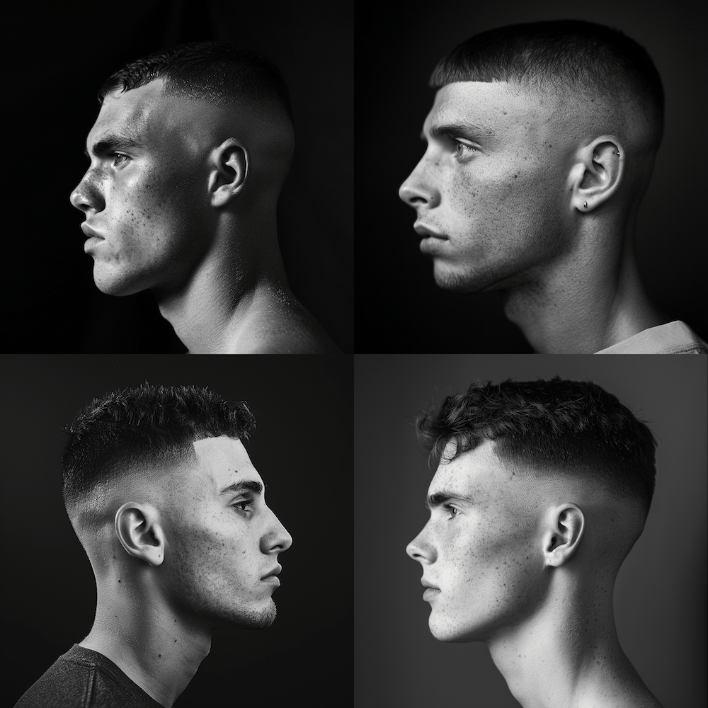 Skin fade created at Connected Hair