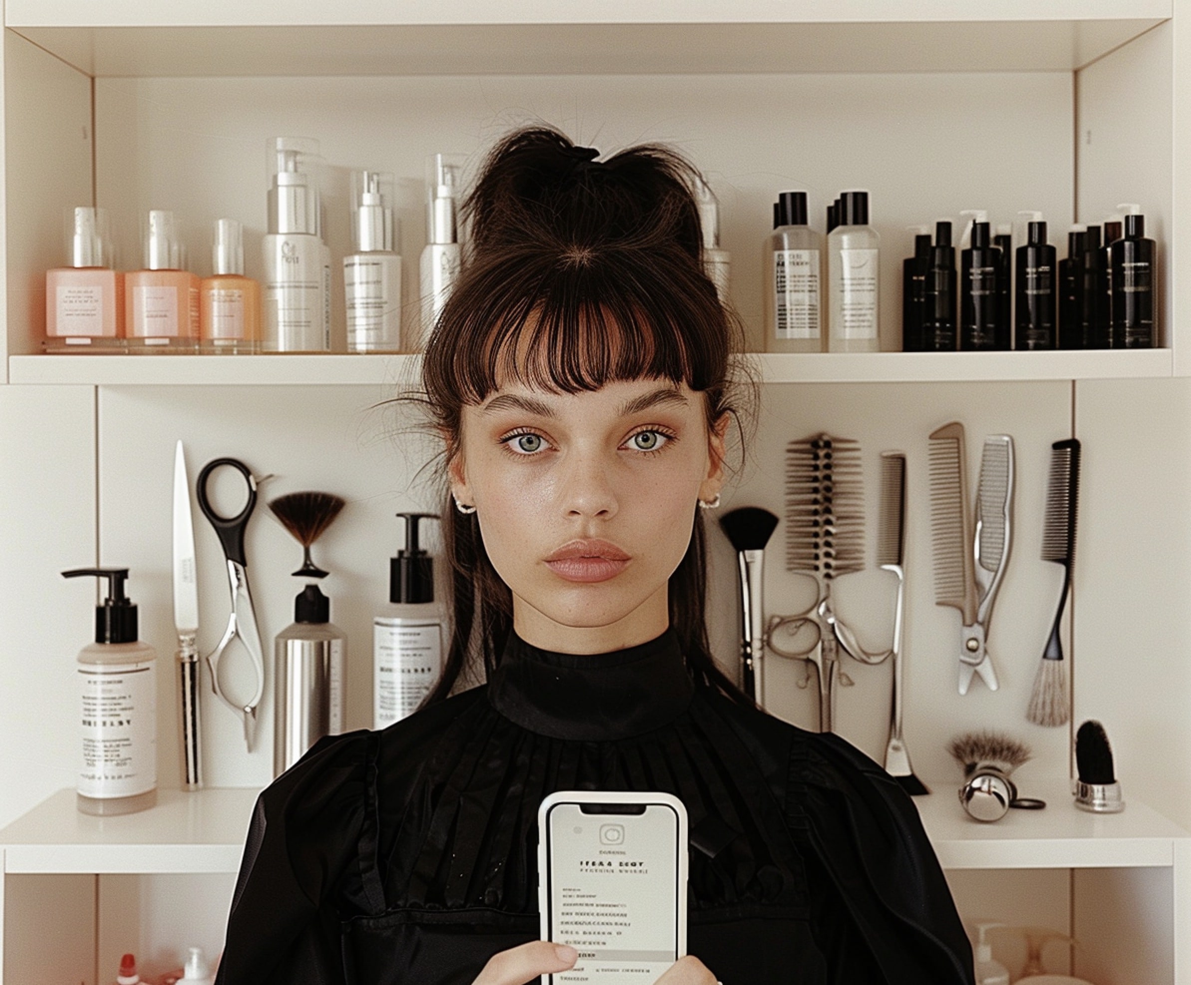 Creating hairstyling content for social media