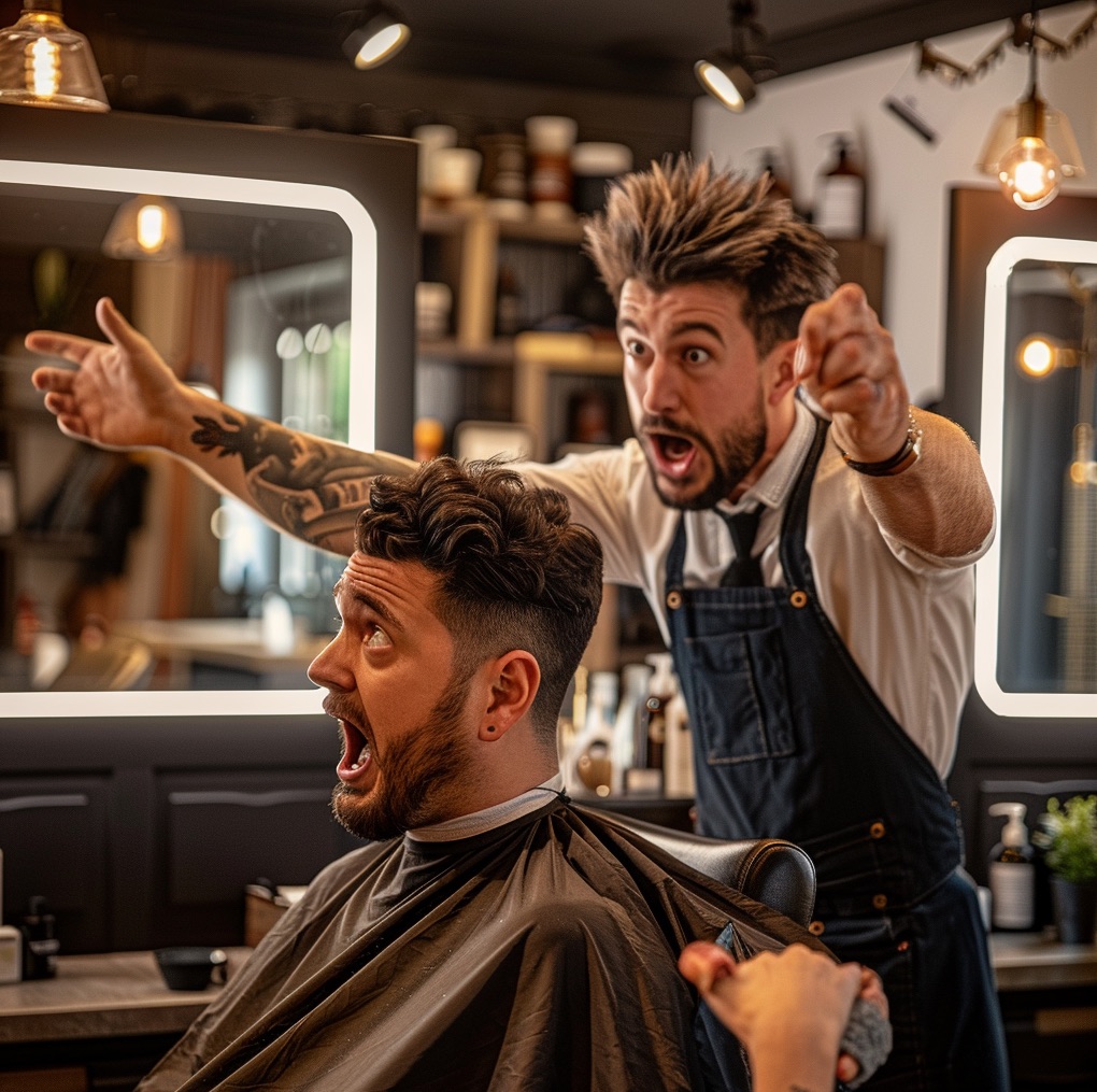 how to handle difficult clients as a hairdresser